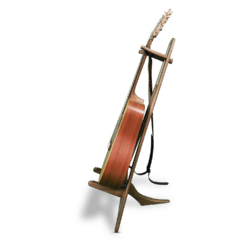 Acoustic Guitar Stand – Walnut with Zebrawood and Maple accents - Image 3