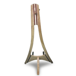 Electric Guitar Stand – Cherry with Maple and Bloodwood accents - Image 4