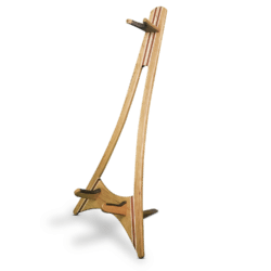 Electric Guitar Stand – Cherry with Maple and Bloodwood accents - Image 2