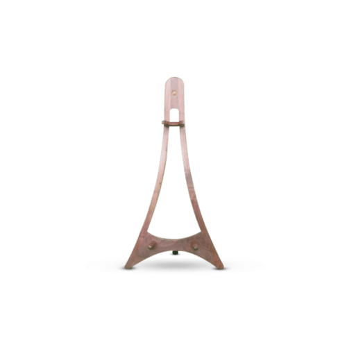 Guitar Stand Prototype Dark Walnut Front