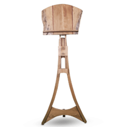 Sheet Music Stand - Live Edge Cherry with Bubinga Accents