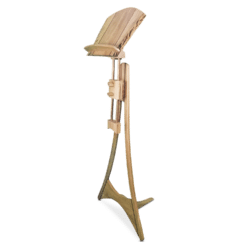 Sheet Music Stand - Live Edge Cherry with Bubinga Accents - Image 3