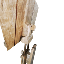 Sheet Music Stand - Live Edge Cherry with Bubinga Accents - Image 11