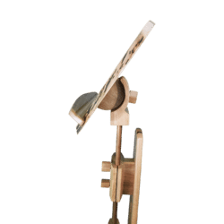 Sheet Music Stand - Live Edge Cherry with Bubinga Accents - Image 2