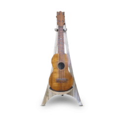 Ukulele Stand – Stained White Oak - Image 5