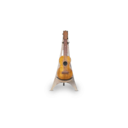 Ukulele-Mandolin Stand – Cherry wood with Bloodwood and Yellowheart accents -experimental color combination - Image 7