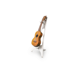 Ukulele Stand – Maple with Purpleheart Accents-experimental color combination - Image 5