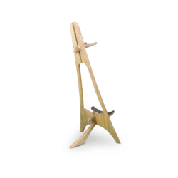 Ukulele Stand – Stained White Oak - Image 4