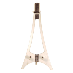 Electric Guitar-Banjo-Bass Stand – Maple with Wenge and Zebrawood Accents