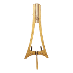 Acoustic Guitar Stand – Stained White Oak with Maple and Walnut accents - Image 3