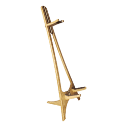 Acoustic Guitar Stand – Stained White Oak with Maple and Walnut accents - Image 2