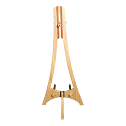 Acoustic Guitar/Banjo Stand – Cherry wood with Bubinga or Padauk and Maple accents - Image 4