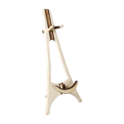 Flambeau - Violin and Viola Stand – Maple with Wenge and Zebrawood Accents - Image 2