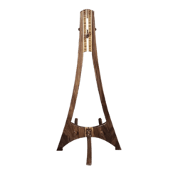 Acoustic Guitar/Banjo Stand – Walnut with Zebrawood and Maple accents - Image 5