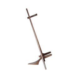 Acoustic Guitar/Banjo Stand – Walnut with Zebrawood and Maple accents - Image 3
