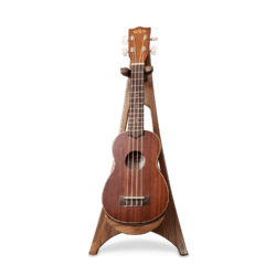 Horicon - Ukulele/Mandolin Stand – Walnut with Zebrawood and Maple Accents - Image 6