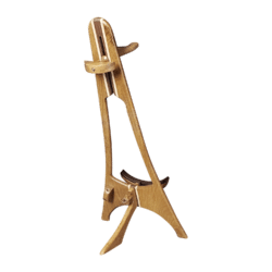 Montello - Violin and Viola Stand – Oak with Maple and Walnut - Image 4