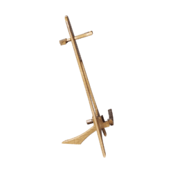 Montello - Violin and Viola Stand – Oak with Maple and Walnut - Image 3