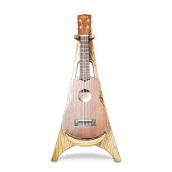 Oneida - Ukulele/Mandolin Stand – Stained White Oak - Image 3