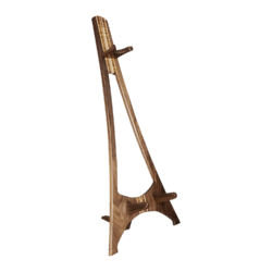 Guitar/Banjo Stand – Walnut with Zebrawood and Maple accents - Image 2