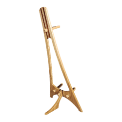 Electric Guitar Stand - Cherry with Maple and Bubinga or Padauk Accents - Image 4