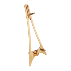 Electric Guitar Stand - Cherry with Maple and Bubinga or Padauk Accents - Image 2