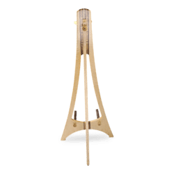Monona - Acoustic or Electric Guitar-Banjo Stand - Maple Wood with Zebrawood and Wenge Accents - Image 4