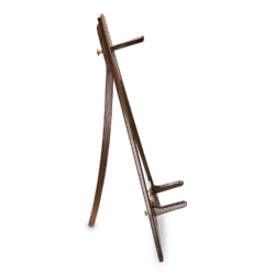 Geneva - Guitar-Banjo Stand – Walnut with Zebrawood and Maple Accents - Image 3