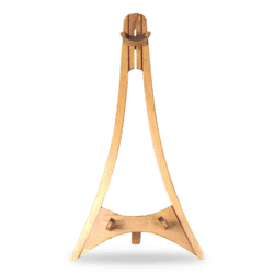 Electric Guitar Stand - Legacy Design Cherry with Bubinga Accents