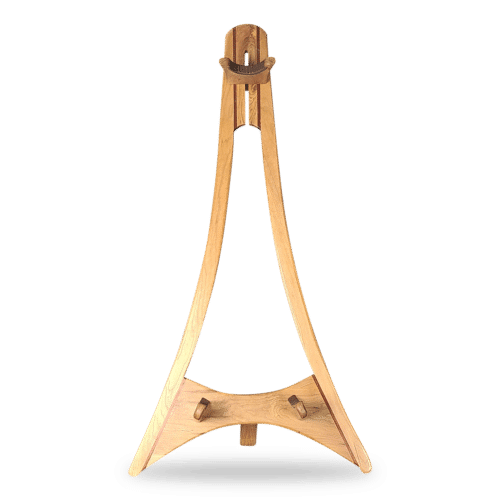 Electric Guitar Stand - Legacy Design - Cherry with Bubinga Accents - L-EG100