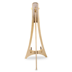 Avalon - Electric Guitar-Banjo Stand – Maple with Zebrawood and Wenge Accents - Image 5