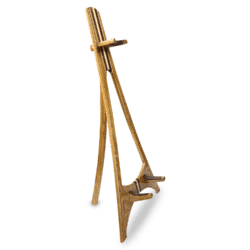 Argyle -  Guitar-Banjo Stand – Stained Oak with Walnut and Maple Accents - Image 2