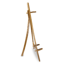 Argyle -  Guitar-Banjo Stand – Stained Oak with Walnut and Maple Accents - Image 3