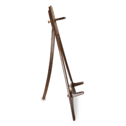 Verona - Electric Guitar-Banjo Stand – Walnut with Zebrawood and Maple Accents - Image 2