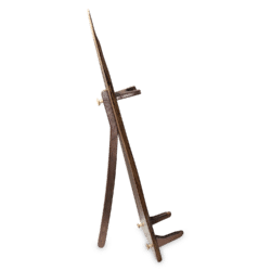 Live Edge Slab Guitar Stand-Walnut - WS-3001 - Image 3