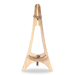 Ukulele Stand - Walnut and Yellowheart Accents