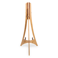 Durand - Acoustic or Electric Guitar Stand - Cherry with Bubinga and Maple accents - Image 5