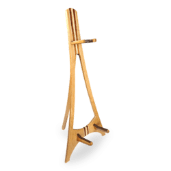 Durand - Acoustic or Electric Guitar Stand - Cherry with Bubinga and Maple accents - Image 2
