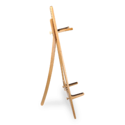 Durand - Acoustic or Electric Guitar Stand - Cherry with Bubinga and Maple accents - Image 3