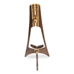 Horicon - Ukulele/Mandolin Stand – Walnut with Zebrawood and Maple Accents - Image 10