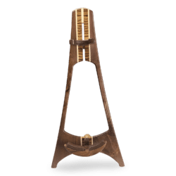 Horicon - Ukulele/Mandolin Stand – Walnut with Zebrawood and Maple Accents - Image 7