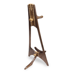 Horicon - Ukulele/Mandolin Stand – Walnut with Zebrawood and Maple Accents - Image 4