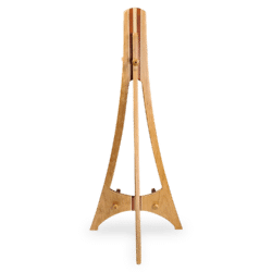 Monroe- Guitar Stand-Cherry with Bubinga and Maple accents - Image 4